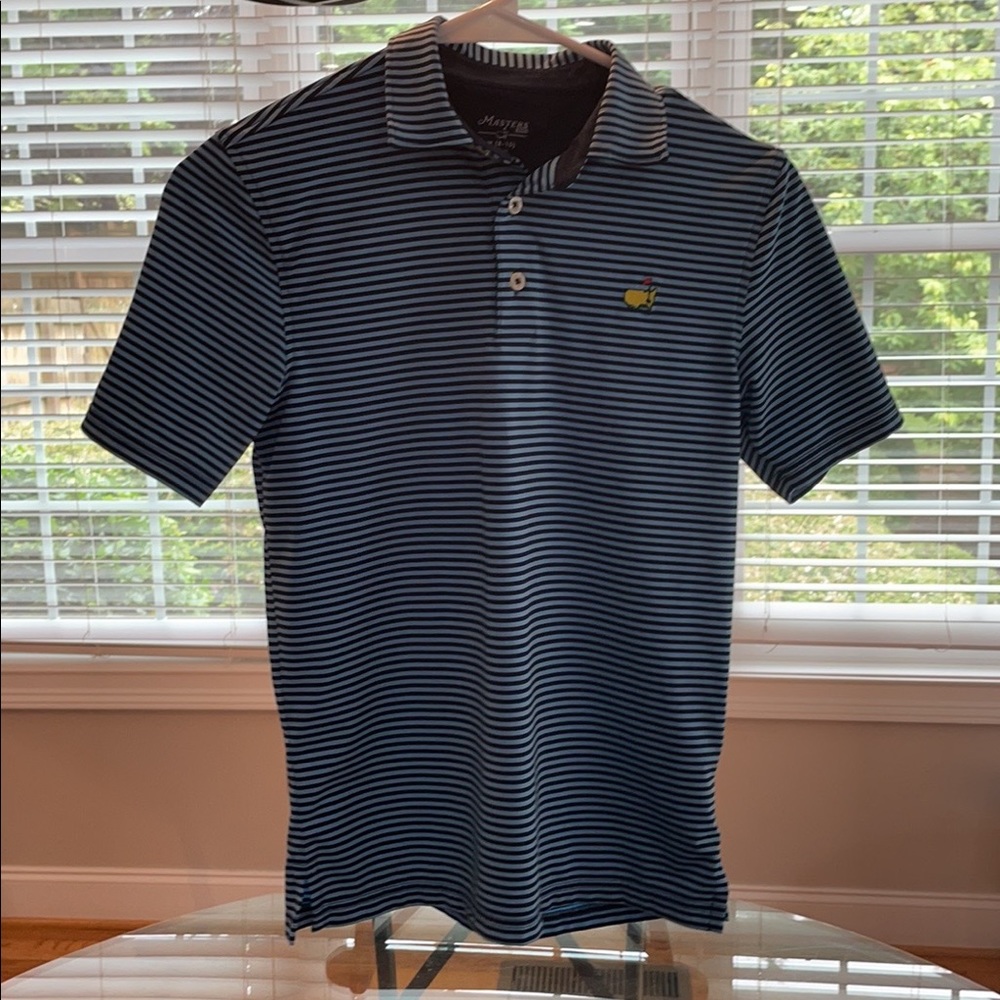 Masters boys M (8-10) golf shirt
